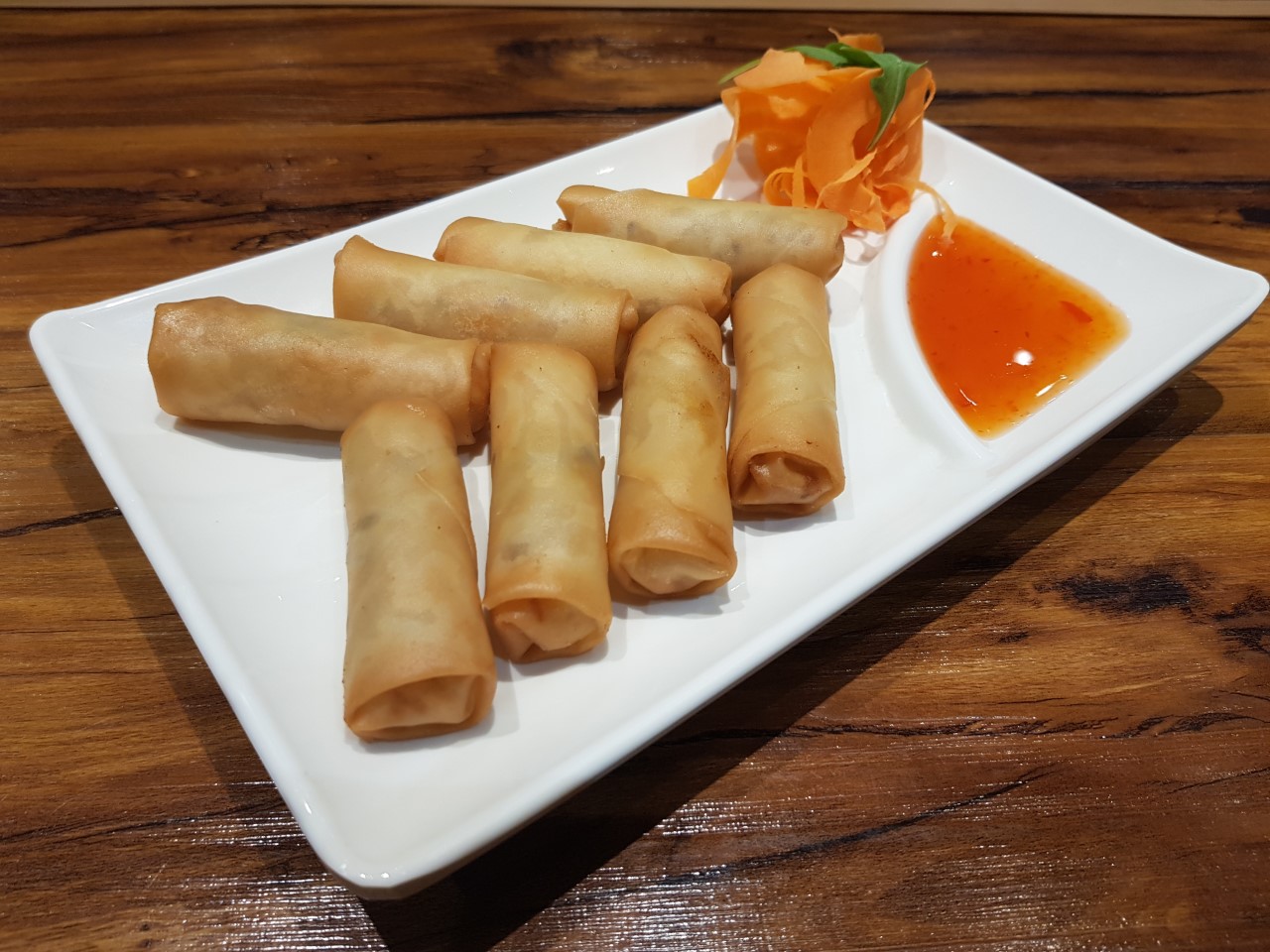 Vegetable Spring Rolls (素春卷)